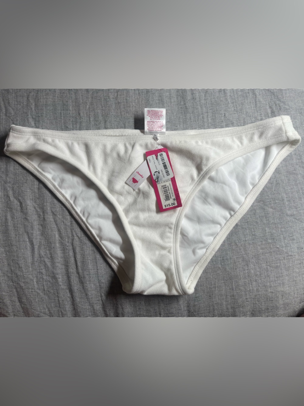 Xhilaration Juniors Terry Cloth Cheeky Bikini Bottoms